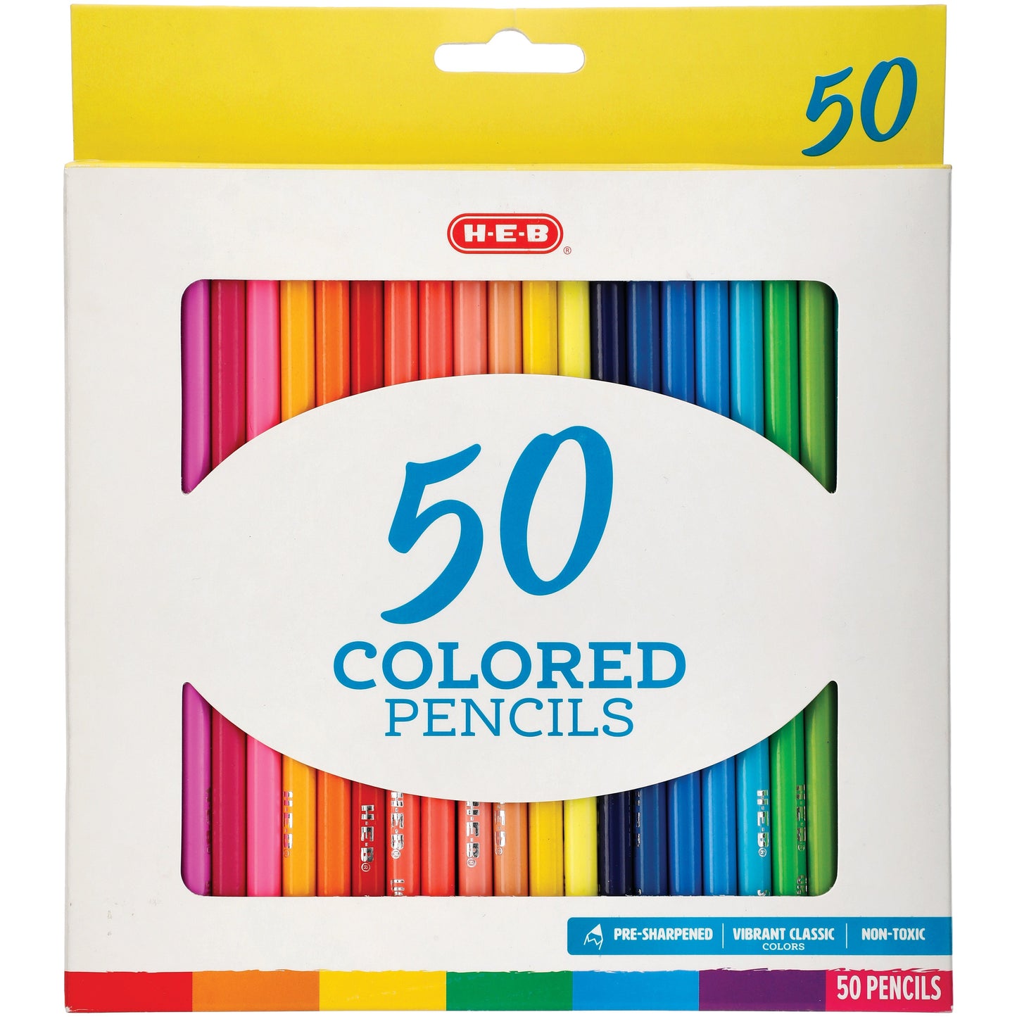 H-E-B Presharpened Colored Pencils