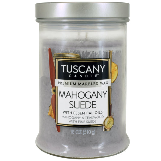 Tuscany Candle Mahogany Suede Scented Candle