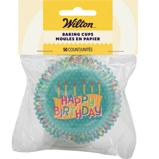Wilton Happy Birthday Baking Cups