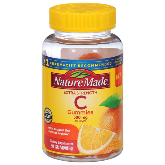 Nature Made Vitamin C Extra Strength  500 mg Adult Gummies - Tangerine