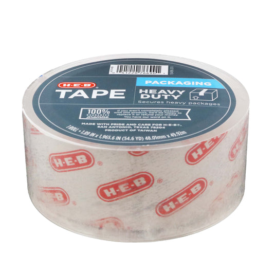 H-E-B Heavy Duty Clear Packaging Tape