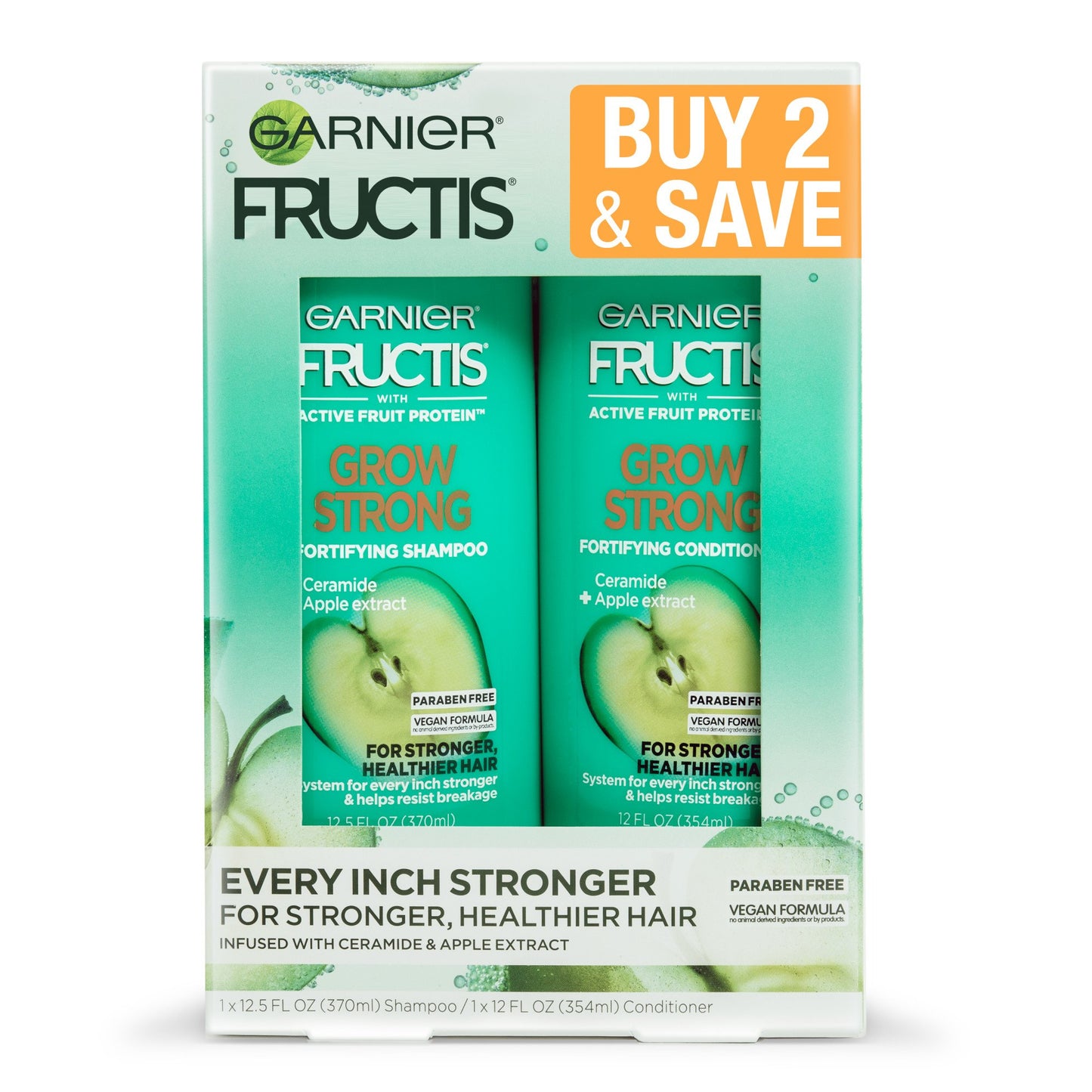Garnier Fructis Grow Strong Shampoo & Conditioner