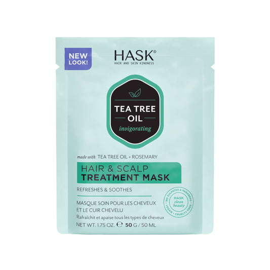 HASK Tea Tree Oil & Rosemary Hair & Scalp Treatment Mask