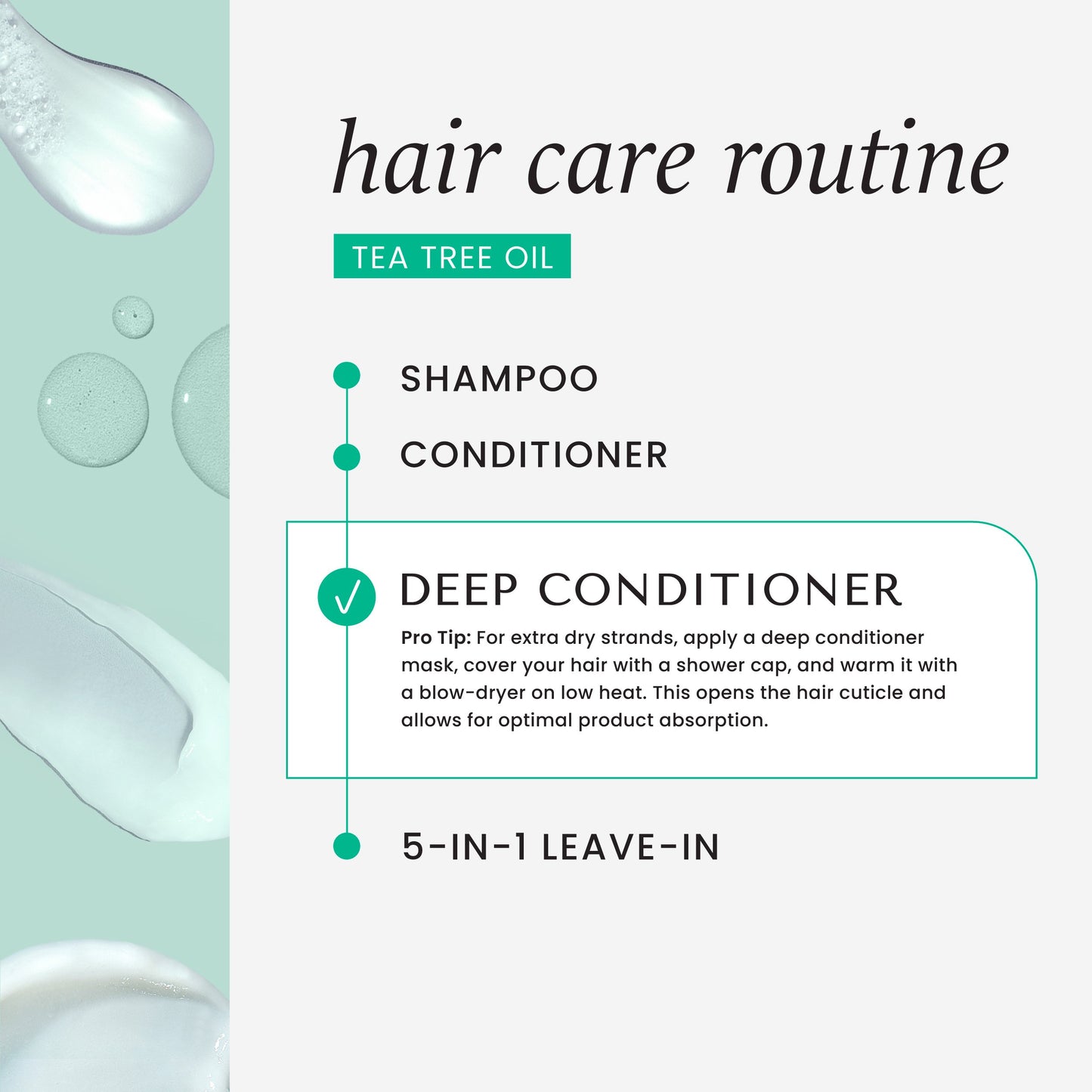 HASK Tea Tree Oil & Rosemary Hair & Scalp Treatment Mask