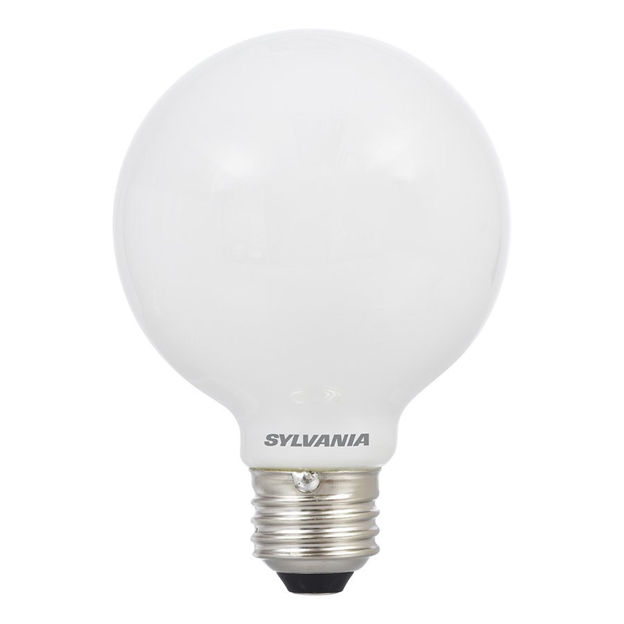Sylvania TruWave G25 60-Watt Frosted LED Light Bulbs - Soft White