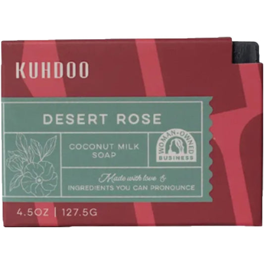 Kuhdoo Desert Rose Bar Soap