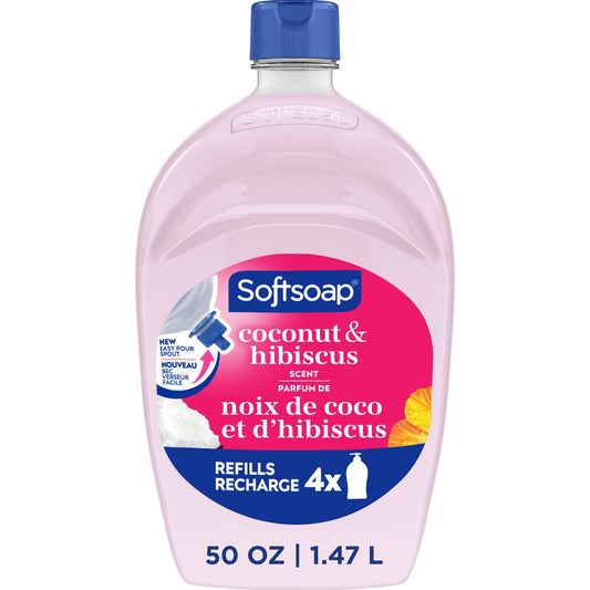 Softsoap Liquid Hand Soap Refill - Coconut And Hibiscus