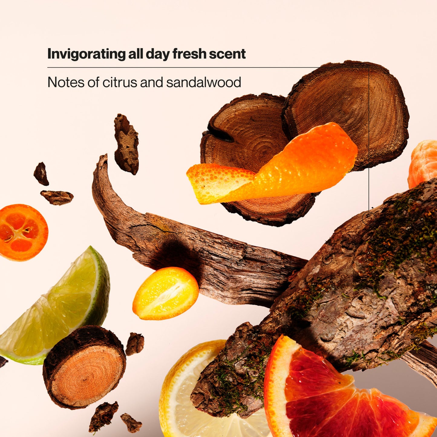Suave Men 3-in1 Shampoo, Conditioner & Body Wash - Citrus Rush