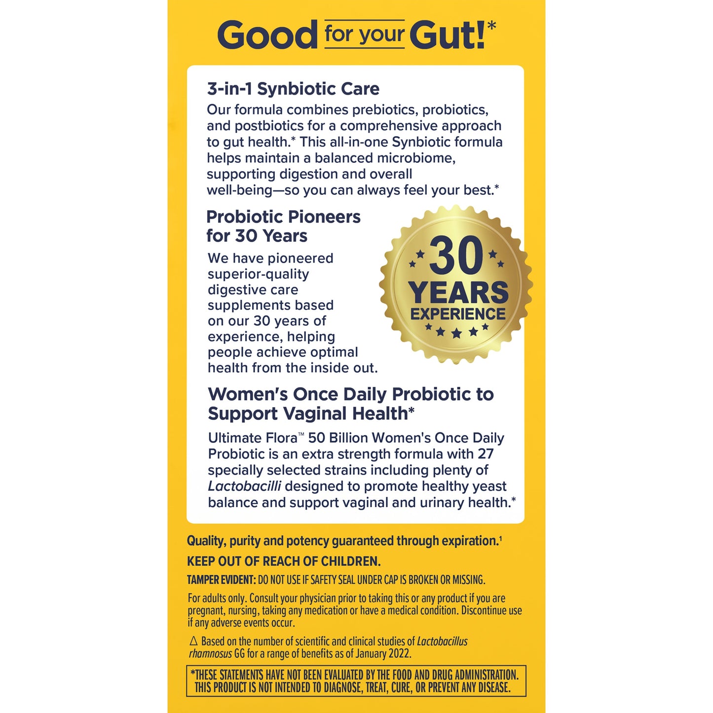 Renew Life Women’s Care Probiotic Capsules