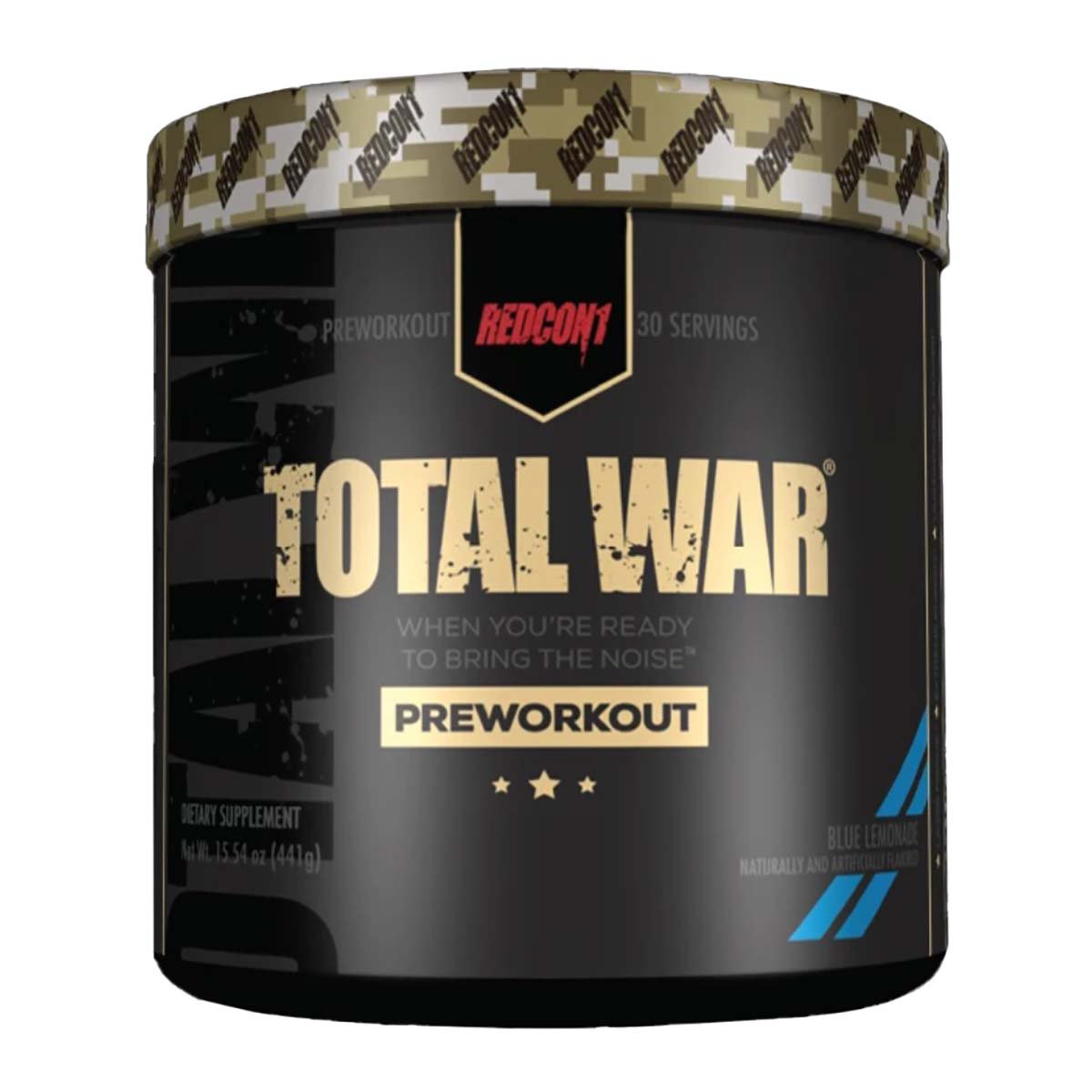 Redcon 1 Total War Pre-Workout Blue Lemonade