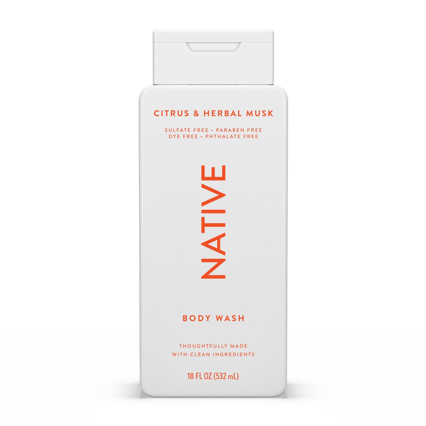 Native Body Wash - Citrus & Herbal Musk