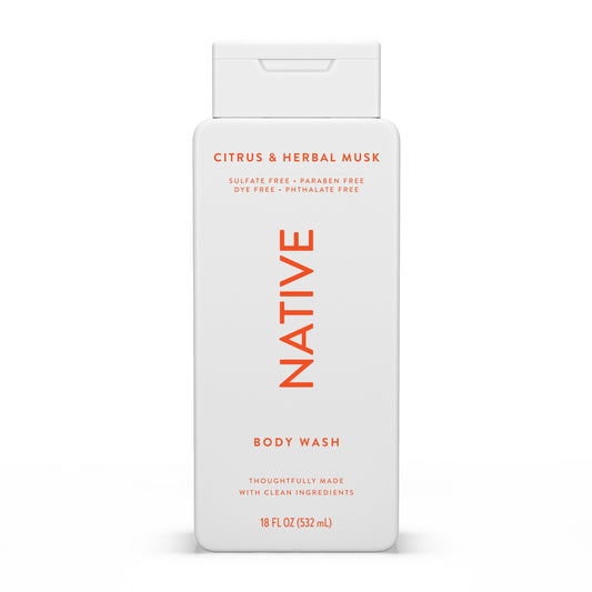 Native Body Wash - Citrus & Herbal Musk
