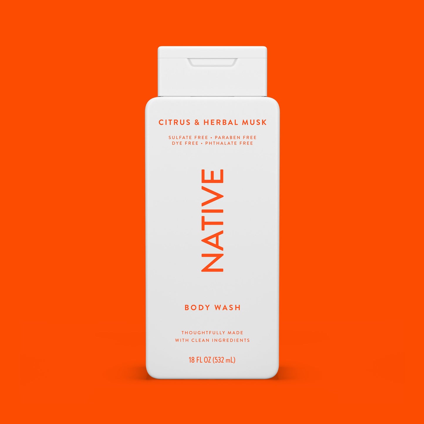 Native Body Wash - Citrus & Herbal Musk