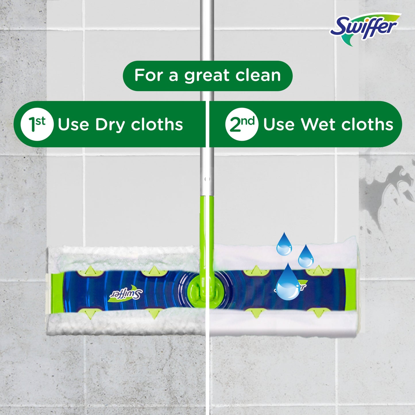 Swiffer Sweeper Dry + Wet XL Sweeping Kit