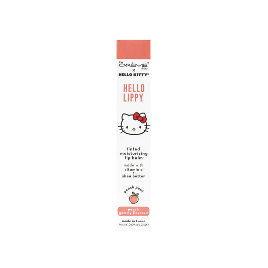The Crème Shop Hello Lippy Moisturizing Tinted Lip Balm Peach Pout