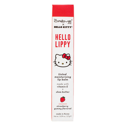 The Crème Shop Hello Lippy Moisturizing Tinted Lip Balm Strawberry Sweetheart