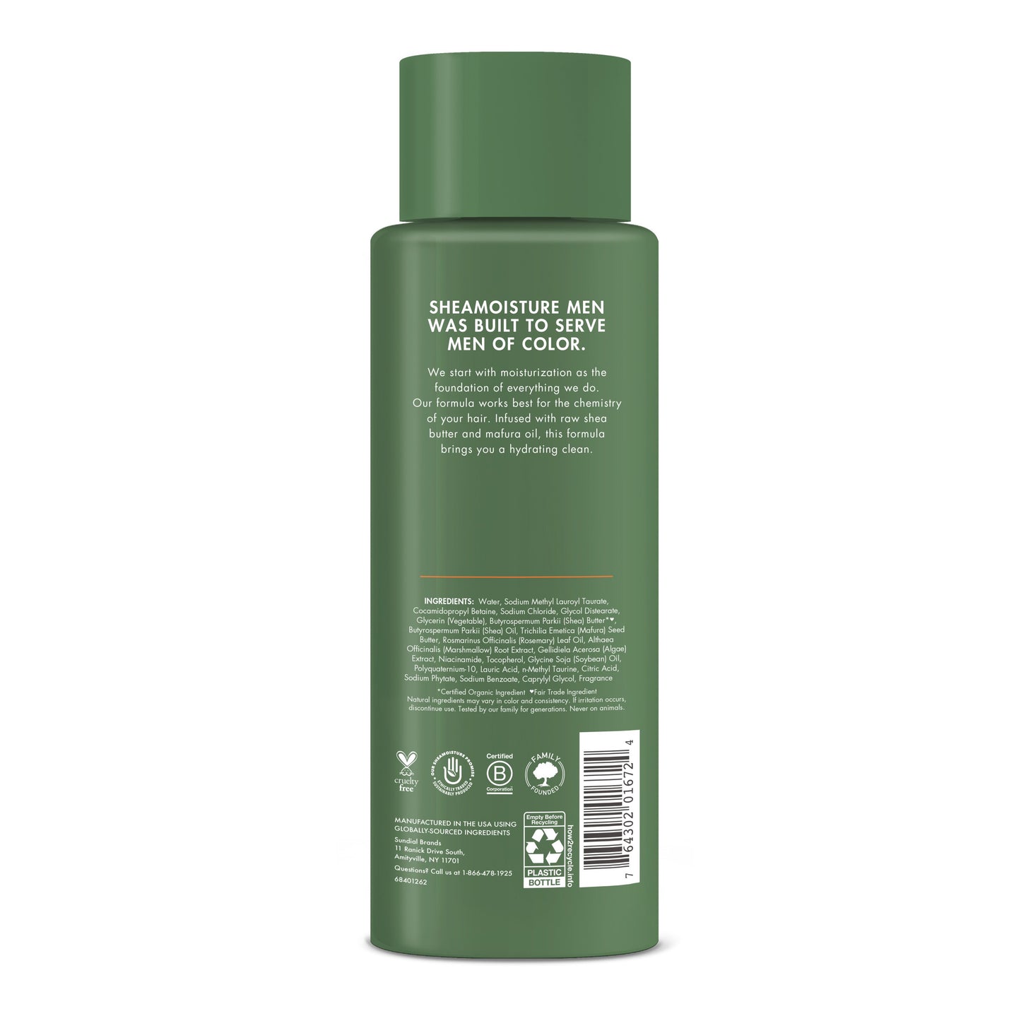 SheaMoisture Men Moisturizing Shampoo - Raw Shea Butter & Mafura Oil