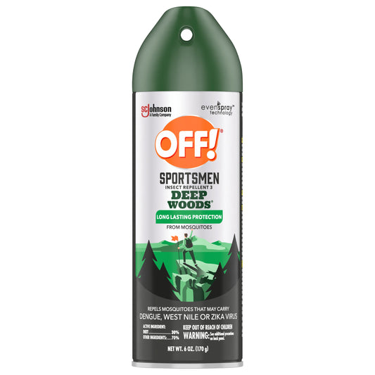 Off! Sportsmen Deep Woods Insect Repellent 3