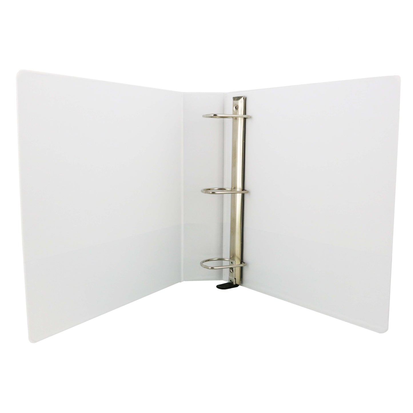 H-E-B Locking D Ring Heavy Duty View Binder - White