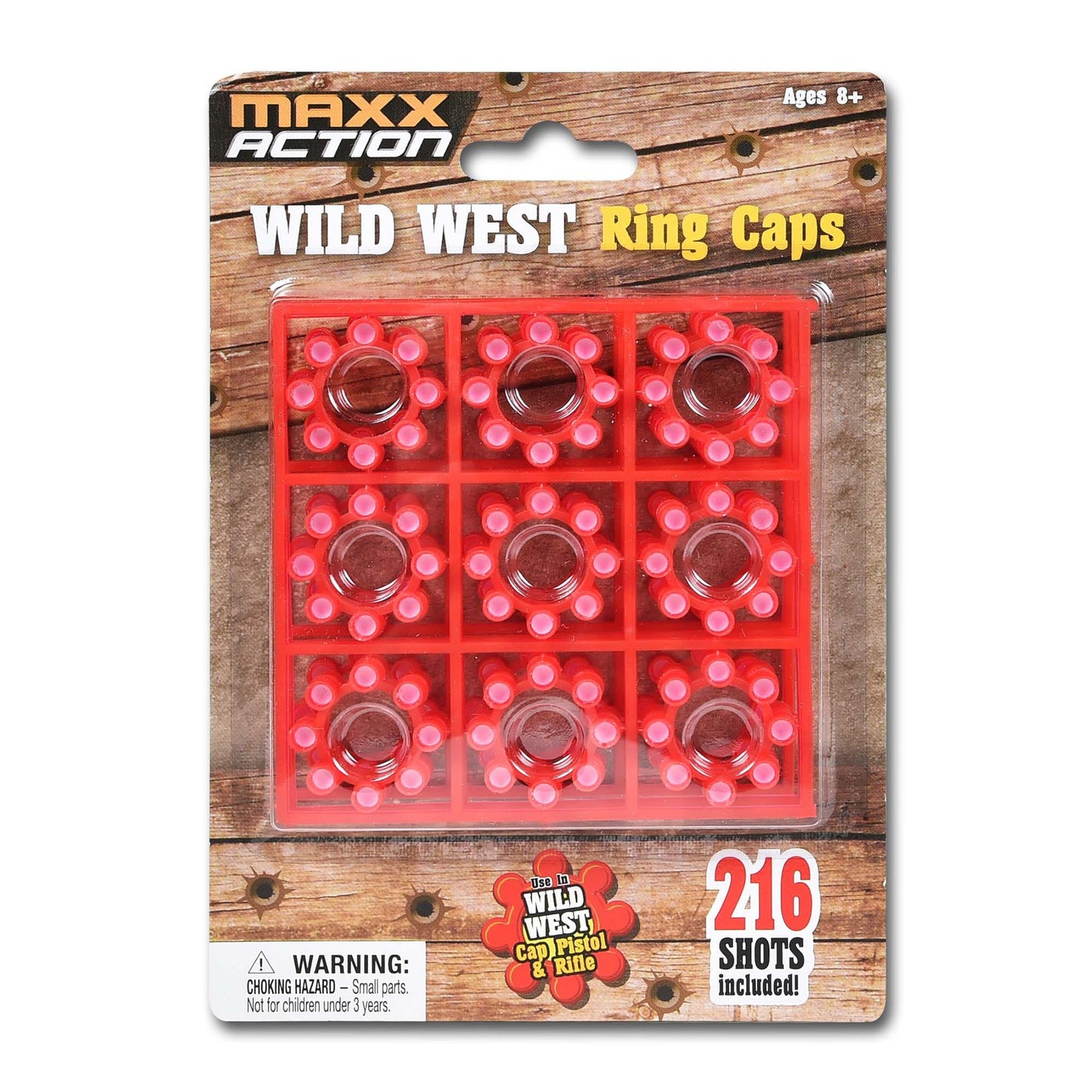 Sunny Days Entertainment Maxx Action Wild West Ring Caps