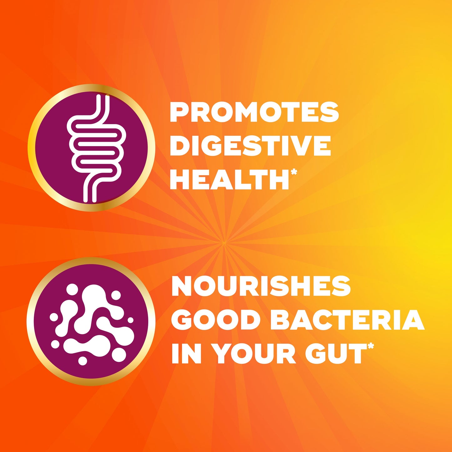 Metamucil Fiber Gummies, Plant-Based Prebiotic Fiber Supplement Blend, No Sugar Added, Orange Flavor