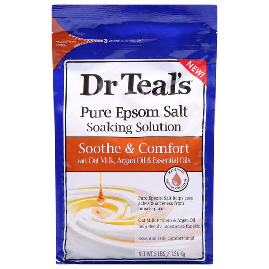 Dr Teal's Pure Epsom Salt - Soothe & Comfort