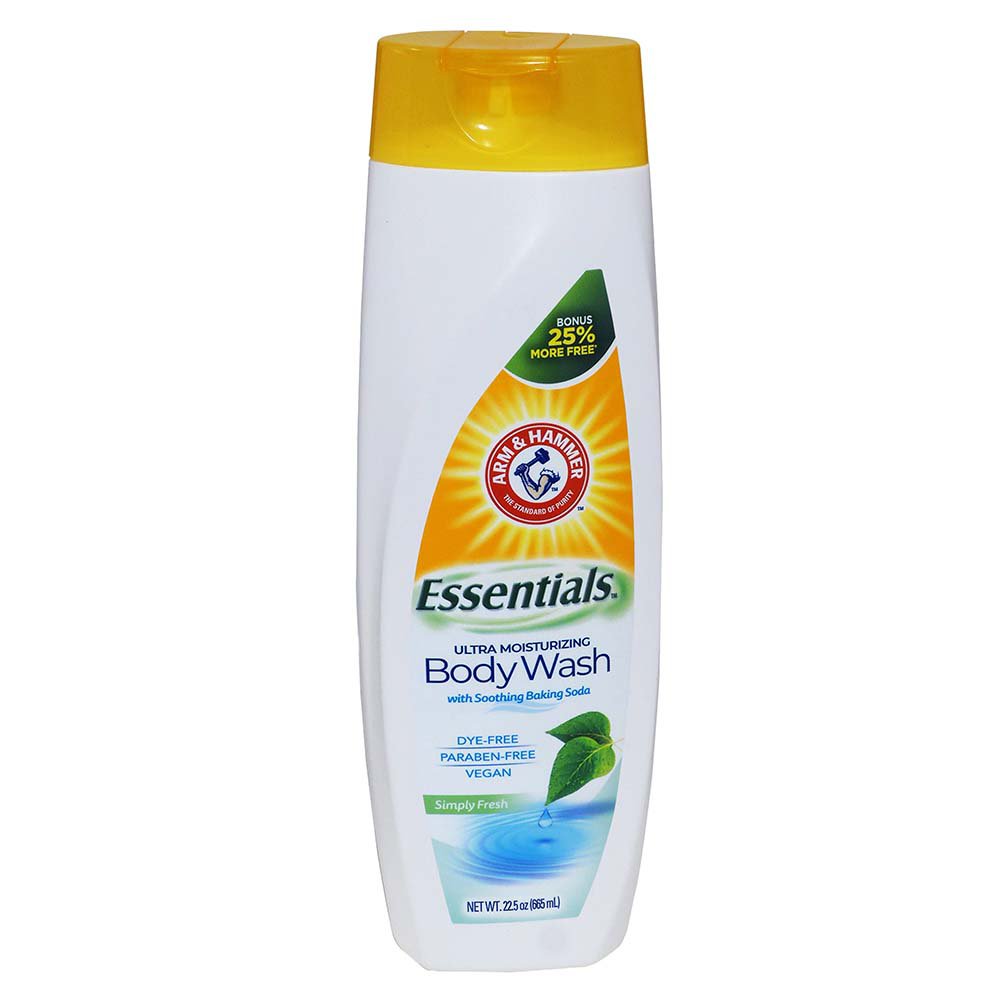 Arm & Hammer Essentials Ultra Moisturizing Body Wash Simply Fresh