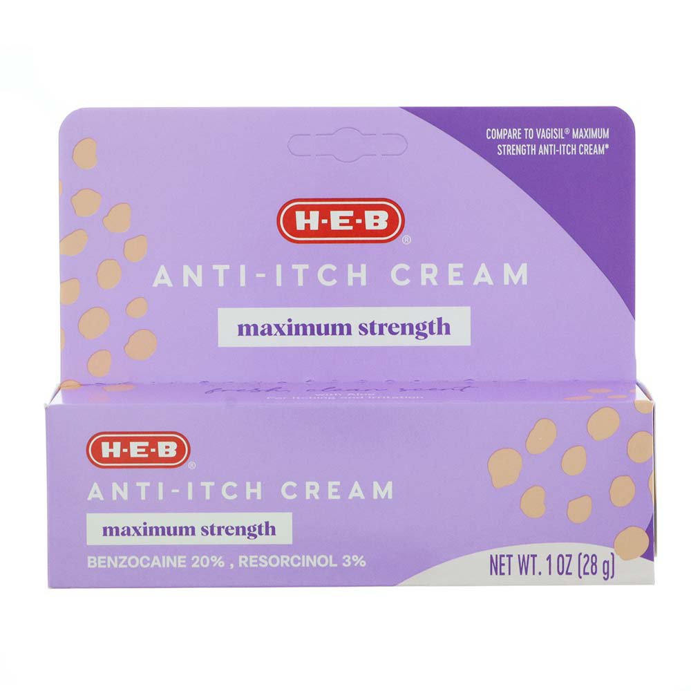 H-E-B Maximum Strength Anti-Itch Cream