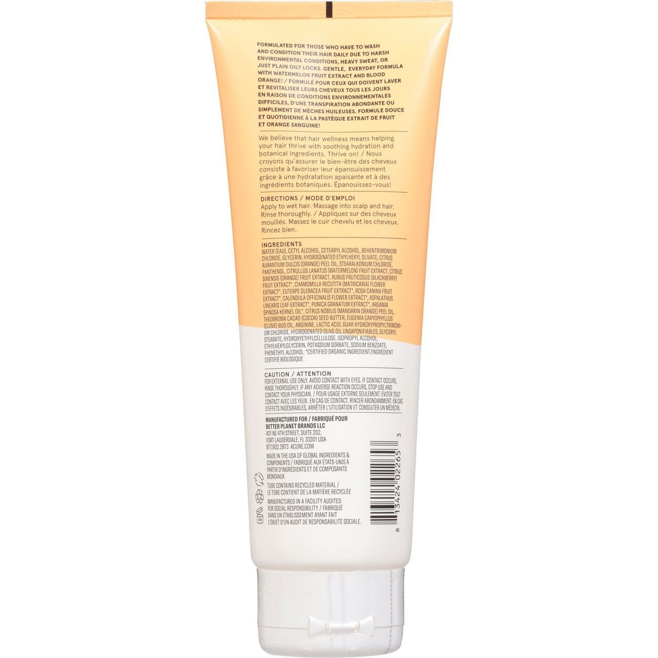 Acure Daily Workout Watermelon & Blood Orange Conditioner