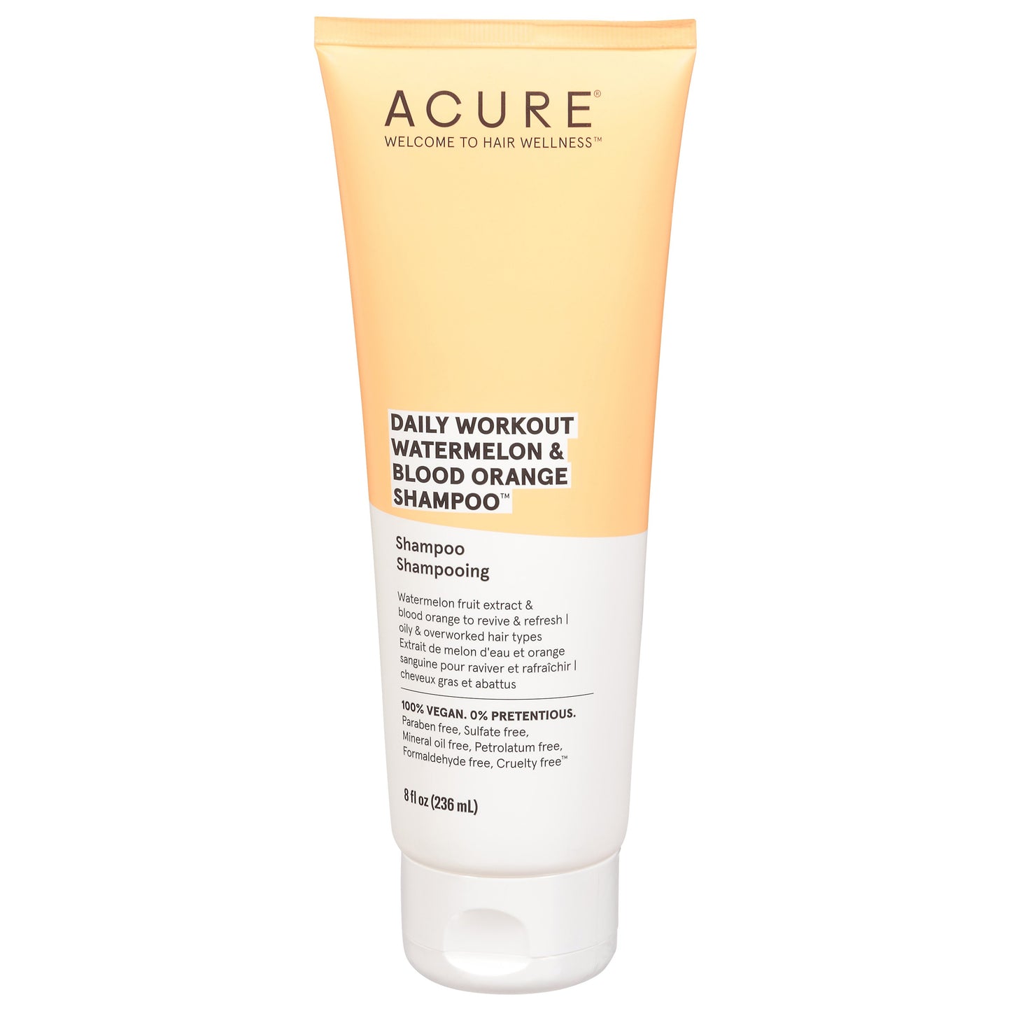 Acure Daily Workout Watermelon & Blood Orange Shampoo