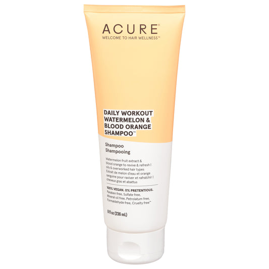 Acure Daily Workout Watermelon & Blood Orange Shampoo