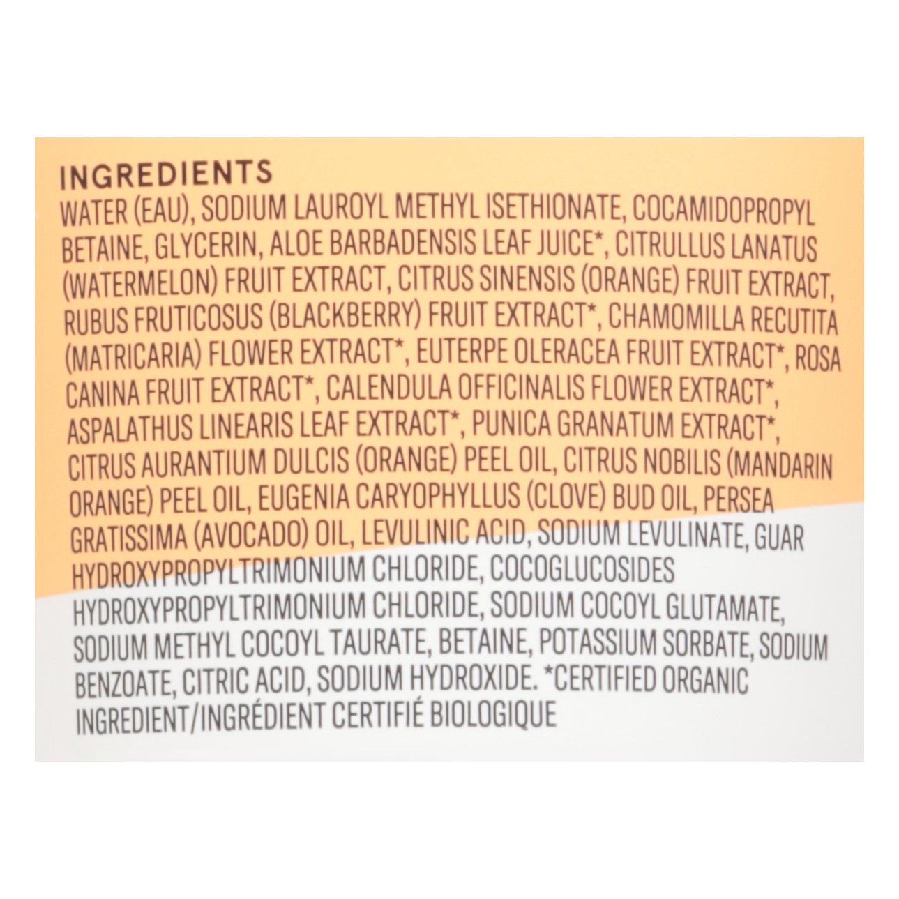 Acure Daily Workout Watermelon & Blood Orange Shampoo