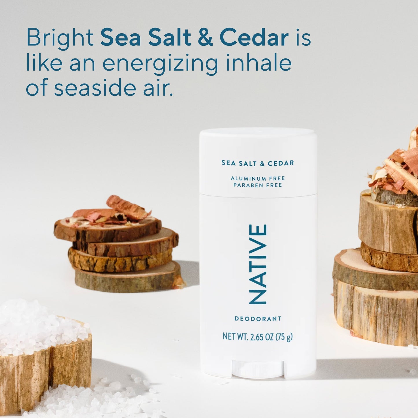 Native Aluminum Free Deodorant - Sea Salt & Cedar