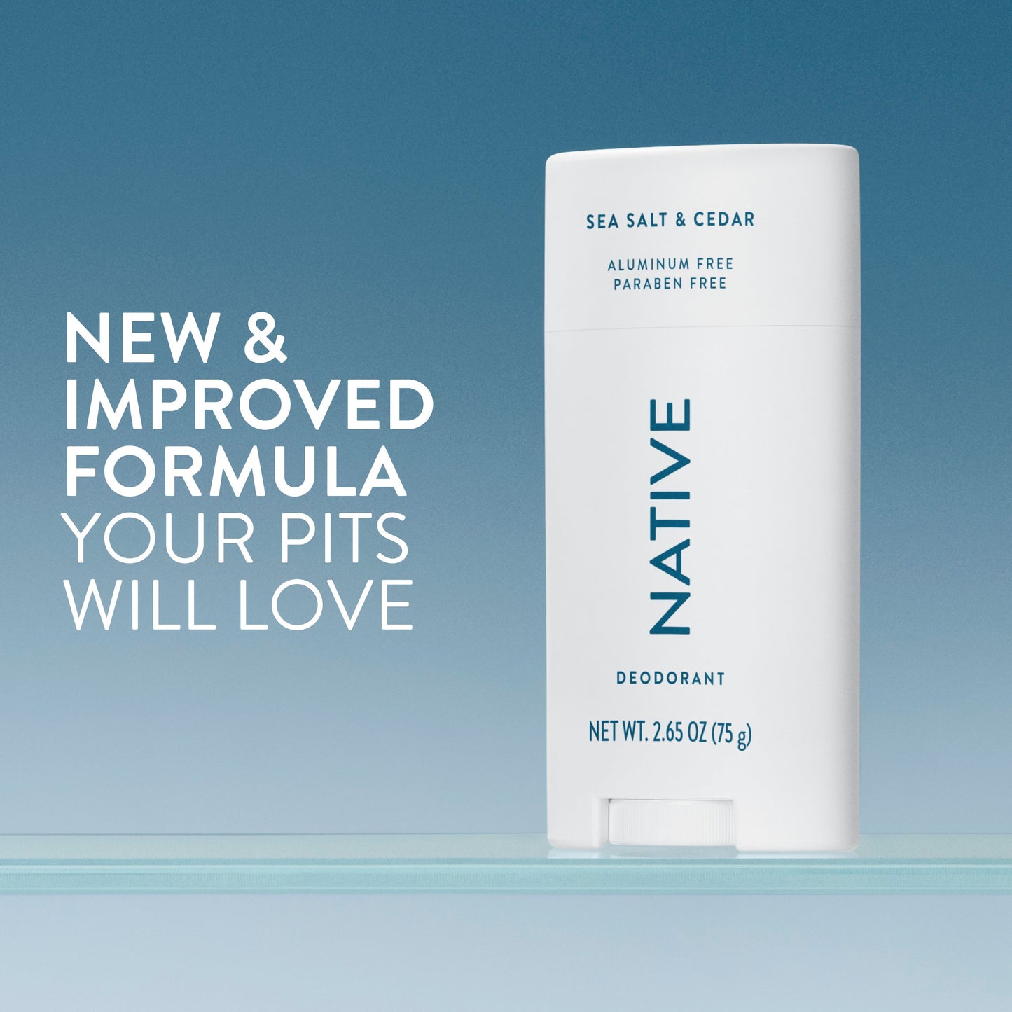 Native Aluminum Free Deodorant - Sea Salt & Cedar