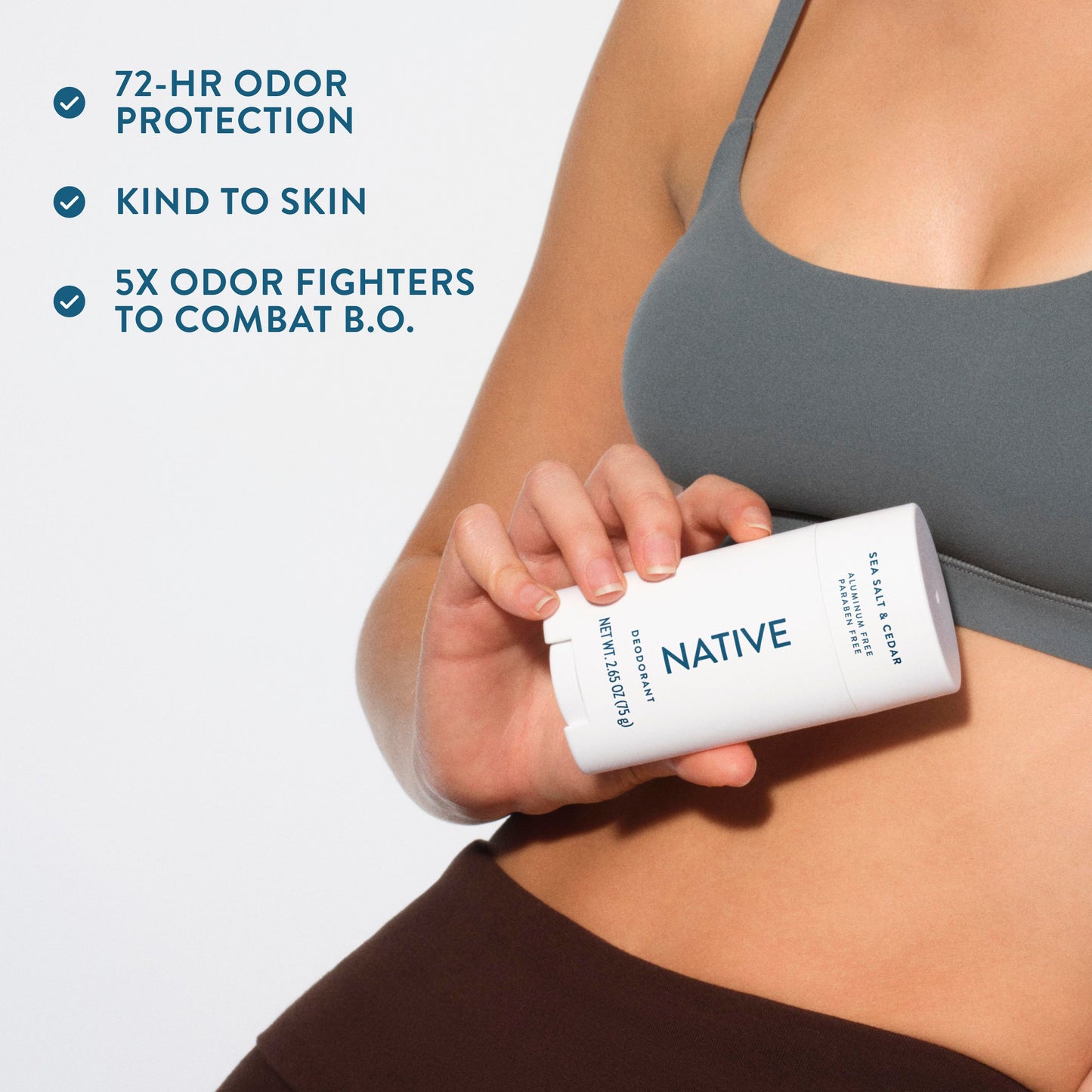 Native Aluminum Free Deodorant - Sea Salt & Cedar
