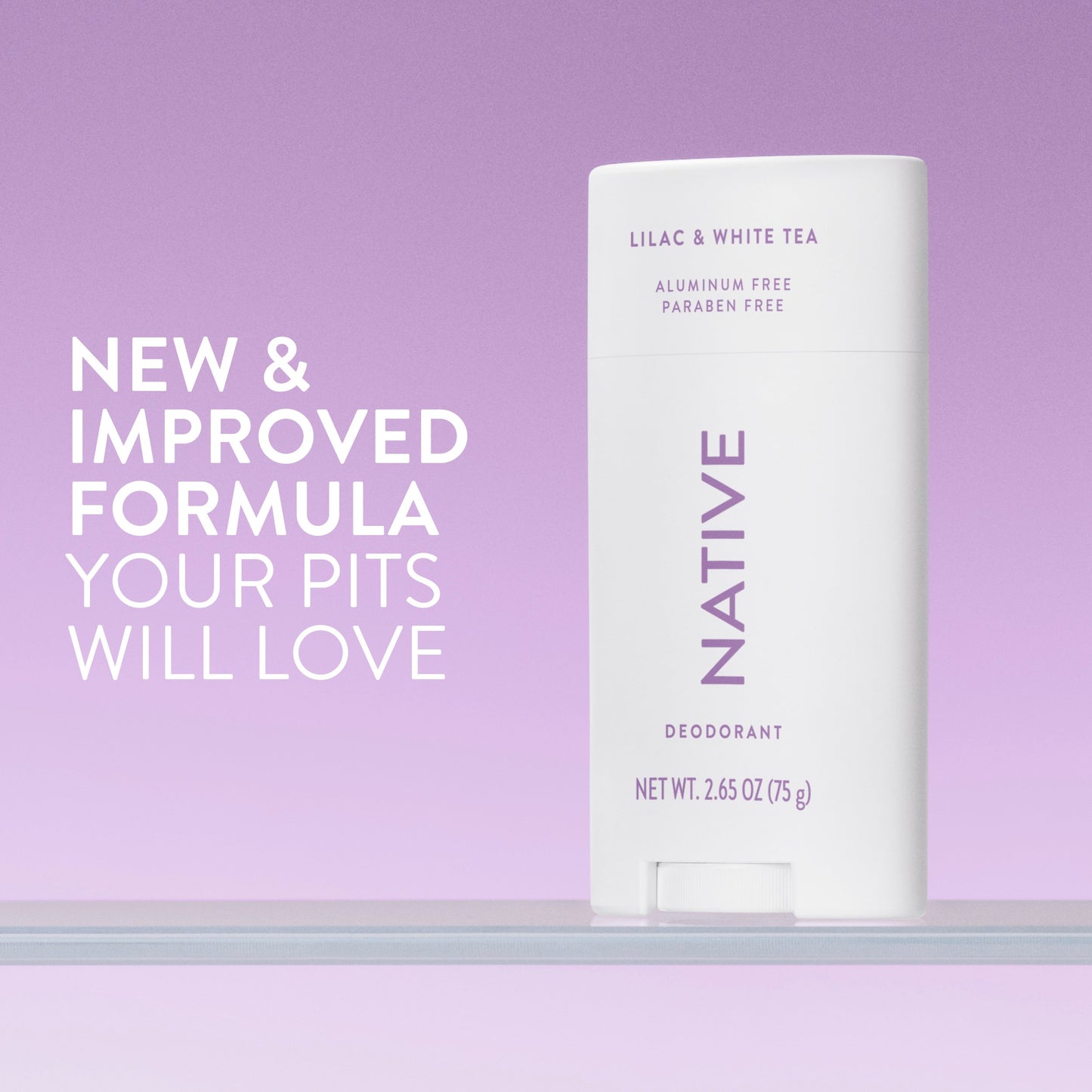 Native Aluminum Free Deodorant - Lilac & White Tea