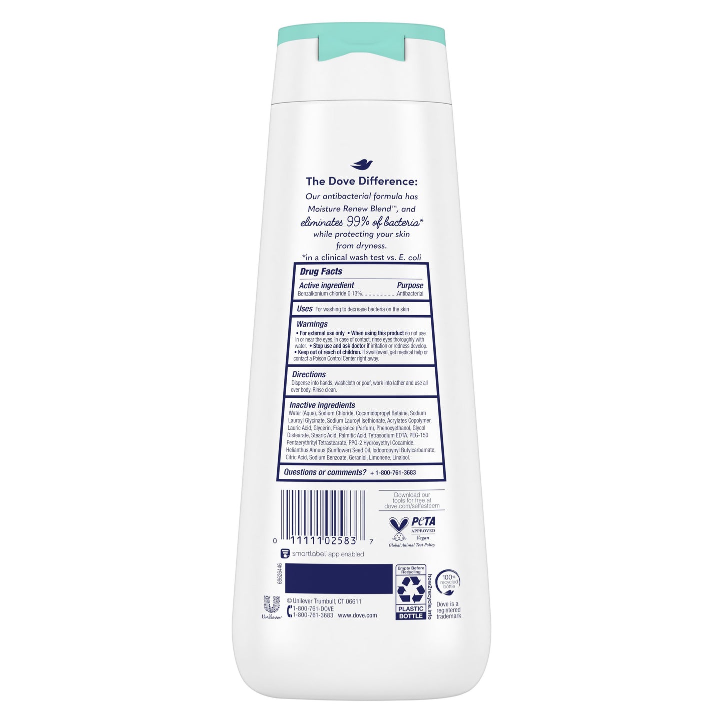 Dove Care & Protect Antibacterial Body Wash