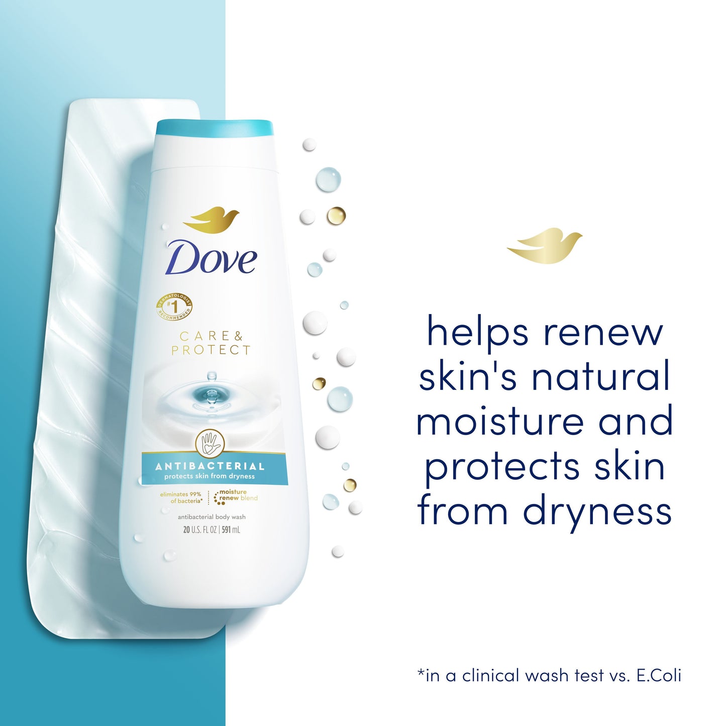 Dove Care & Protect Antibacterial Body Wash