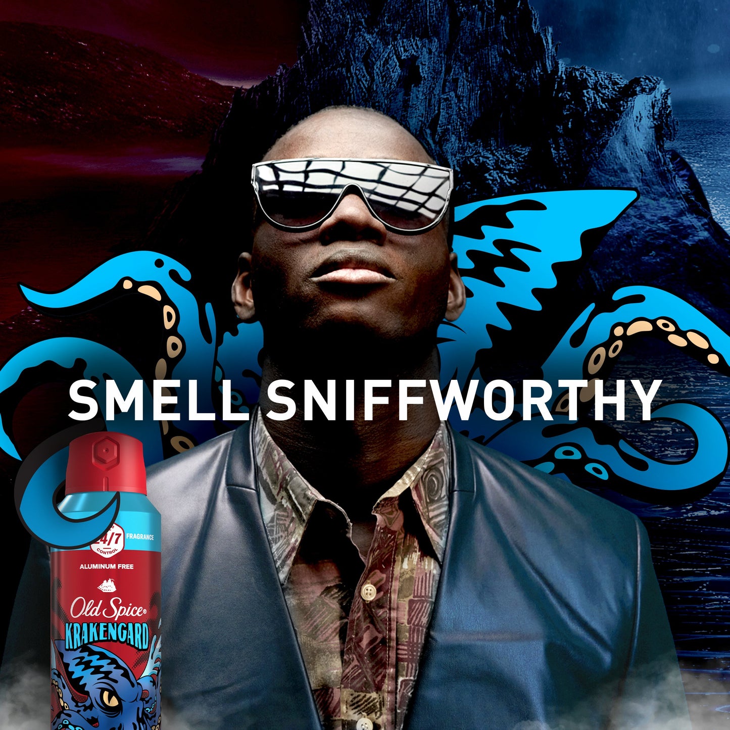 Old Spice Men's Aluminum Free Body Spray - Krakengard