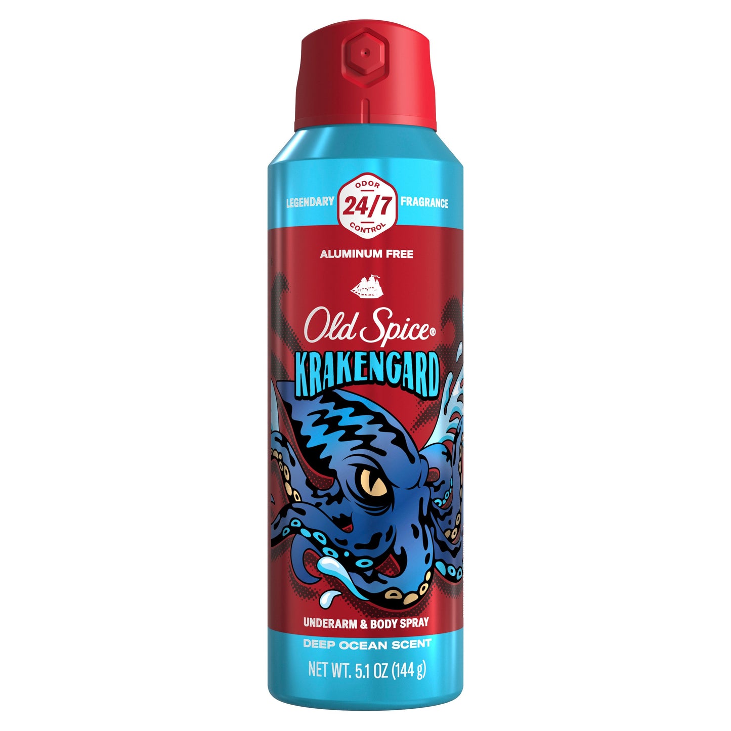 Old Spice Men's Aluminum Free Body Spray - Krakengard