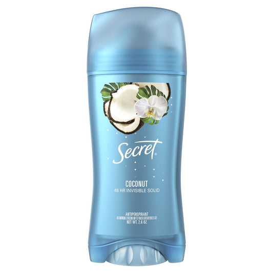 Secret 48 Hr Invisible Solid Antiperspirant - Coconut