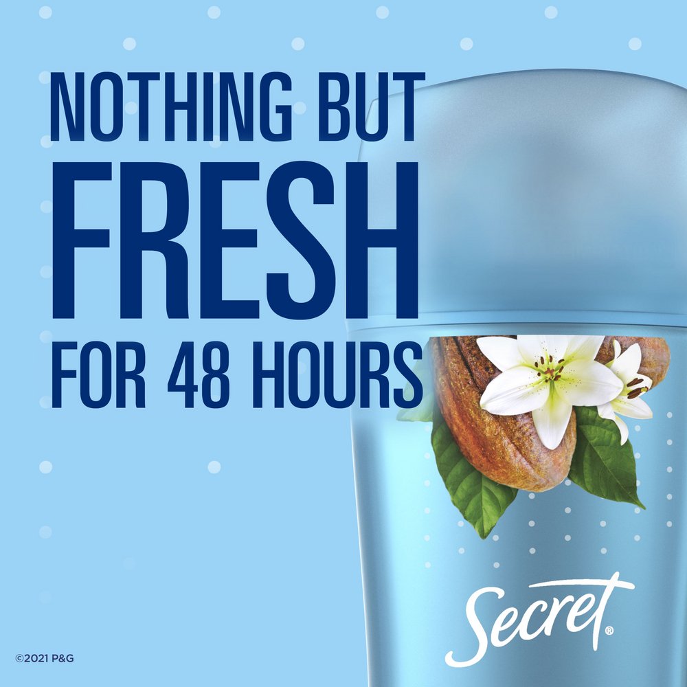 Secret 48 Hr Invisible Solid Antiperspirant - Coconut