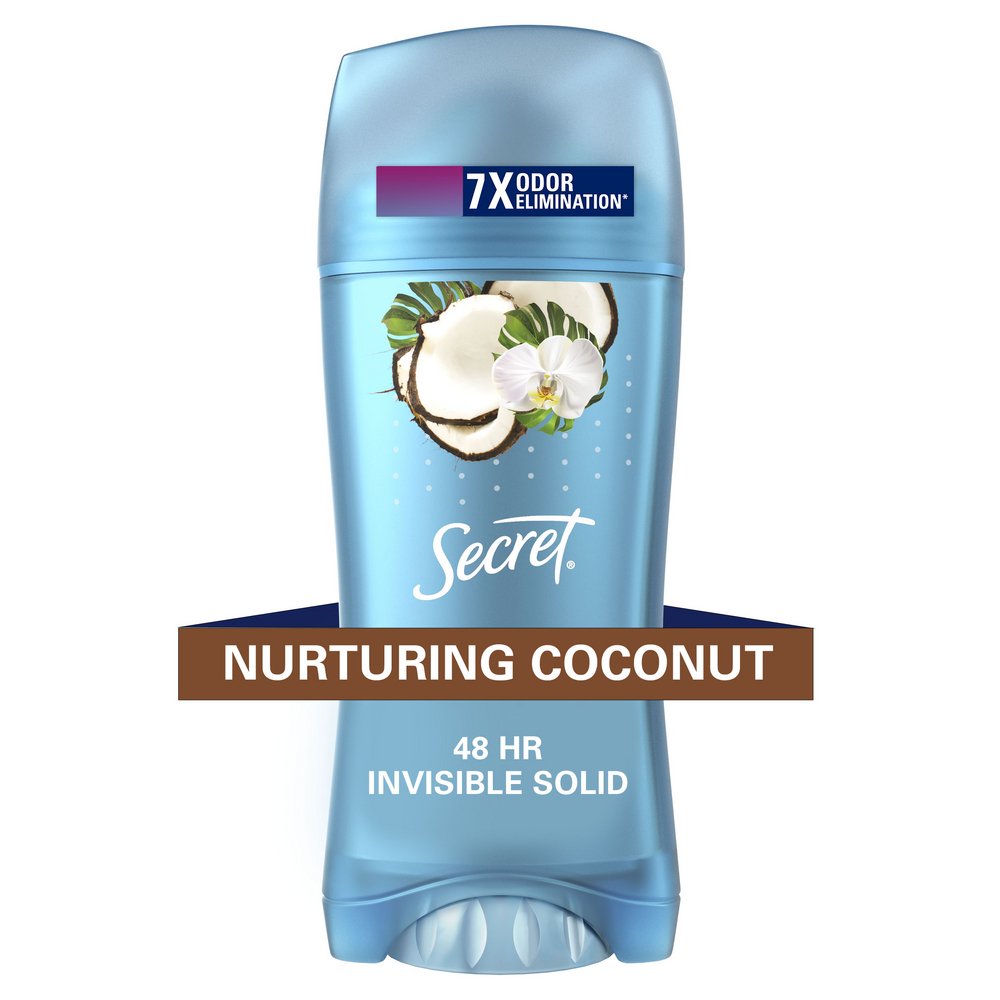 Secret 48 Hr Invisible Solid Antiperspirant - Coconut