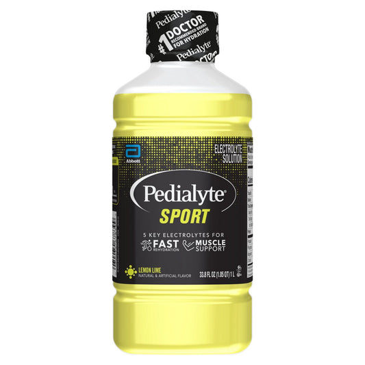 Pedialyte Sport Electrolyte Solution - Lemon Lime