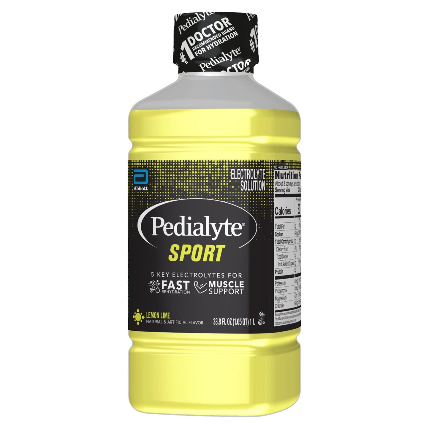 Pedialyte Sport Electrolyte Solution - Lemon Lime