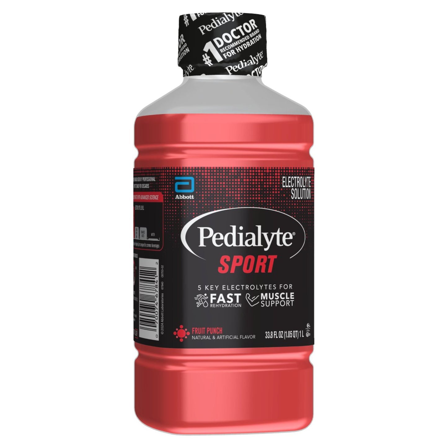 Pedialyte Sport Electrolyte Solution - Fruit Punch