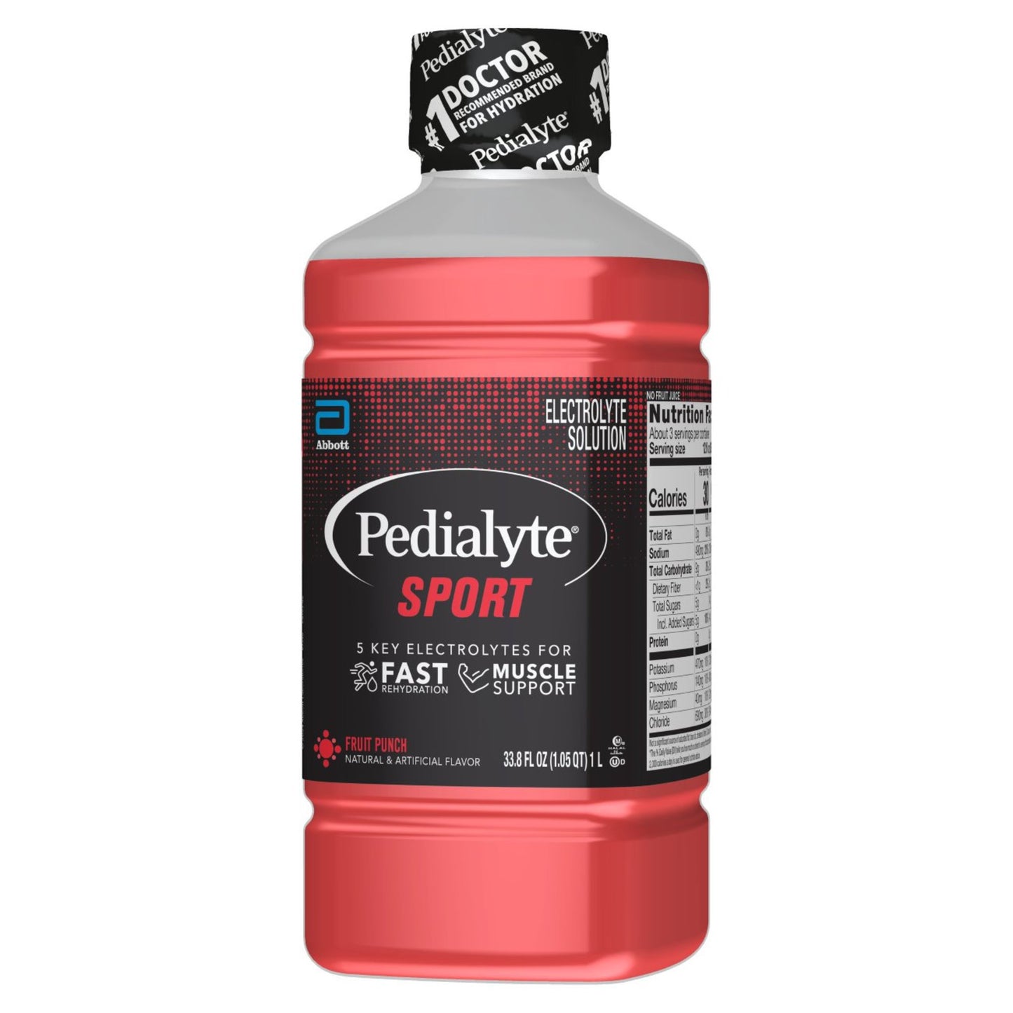 Pedialyte Sport Electrolyte Solution - Fruit Punch