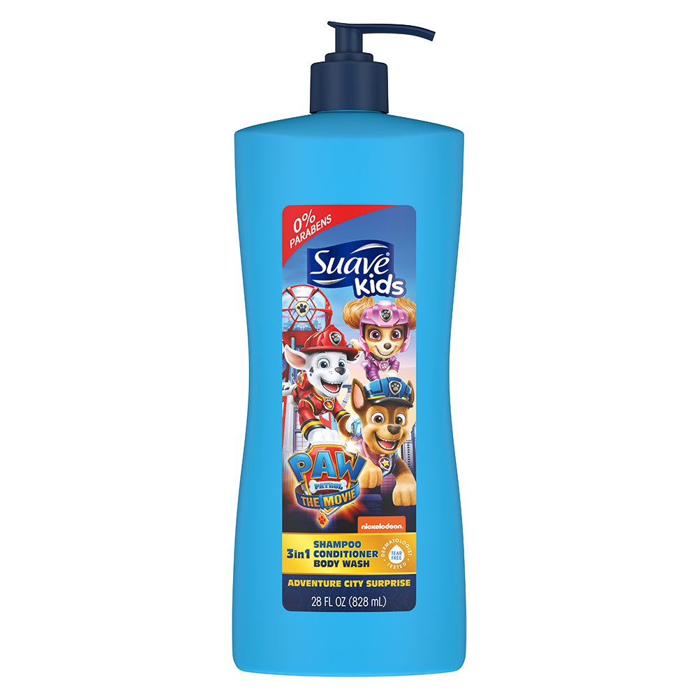 Suave Kids 3 in 1 Paw Patrol Shampoo Conditioner & Body Wash