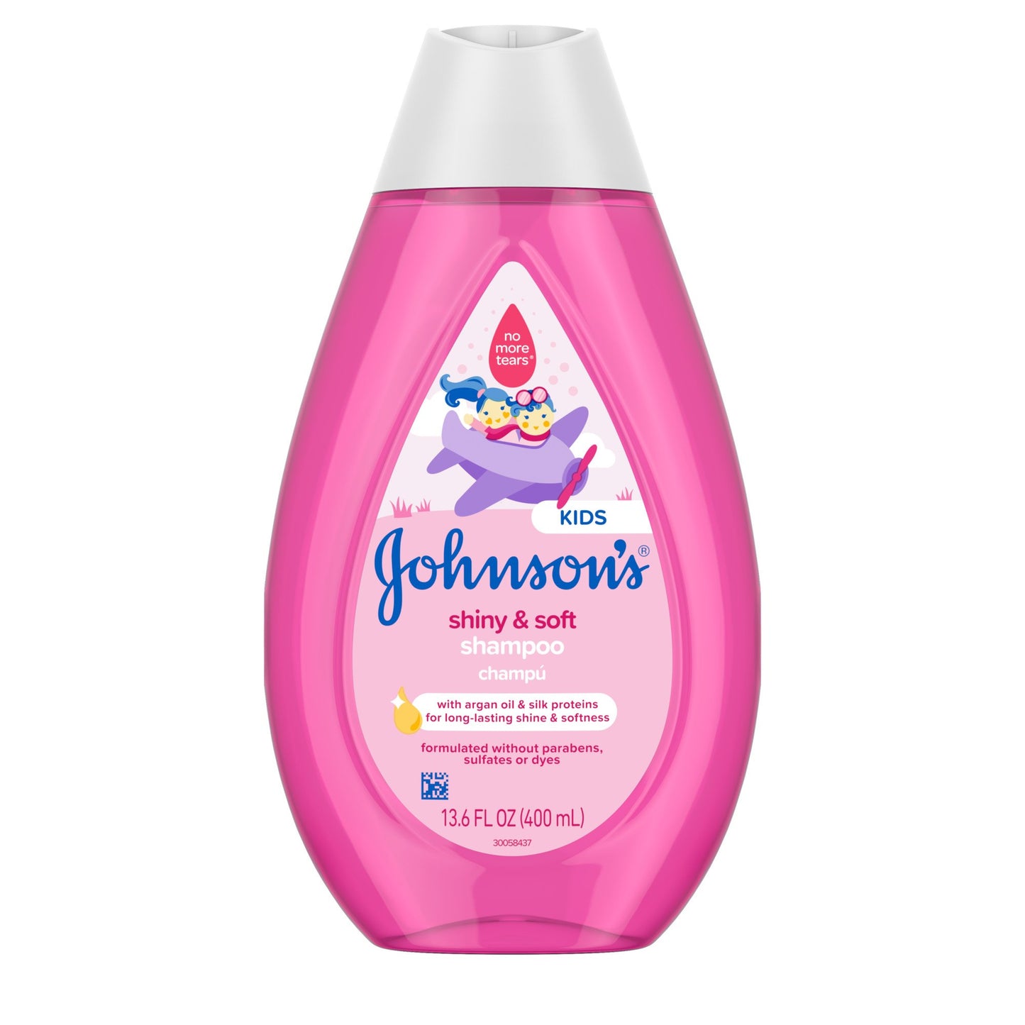 Johnson's Kids Shiny & Soft Tear-Free Shampoo + Argan Oil