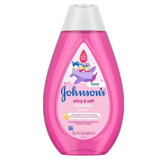 Johnson's Kids Shiny & Soft Tear-Free Shampoo + Argan Oil
